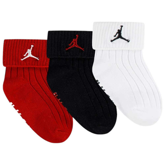 Jordan Βρεφικές κάλτσες Ribbed Grippers 3 pairs Jordan Βρεφικές κάλτσες Ribbed Grippers 3 pairs